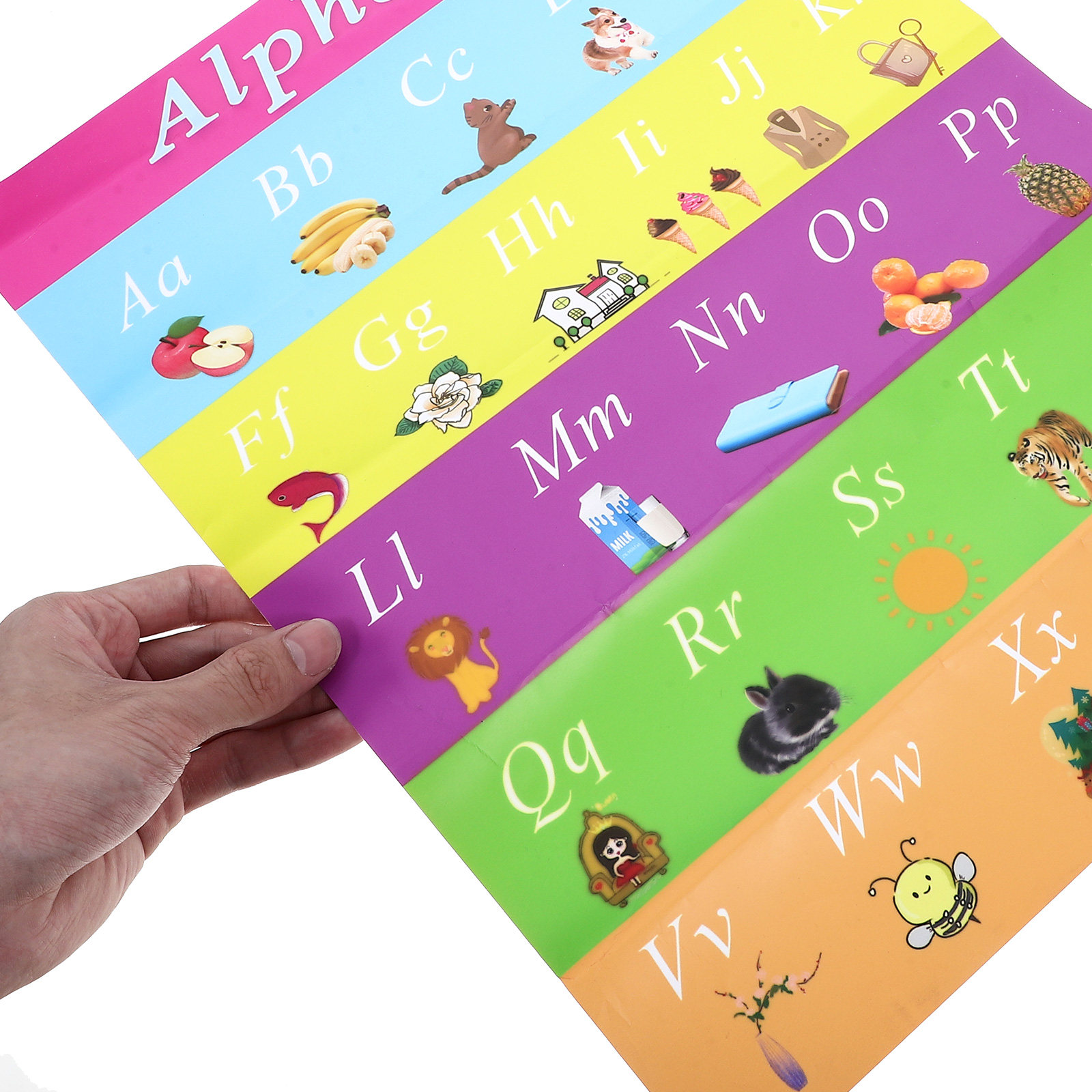 Self-Adhesive Kids Alphabet Ch - огляд і ціна Kids Education Charts