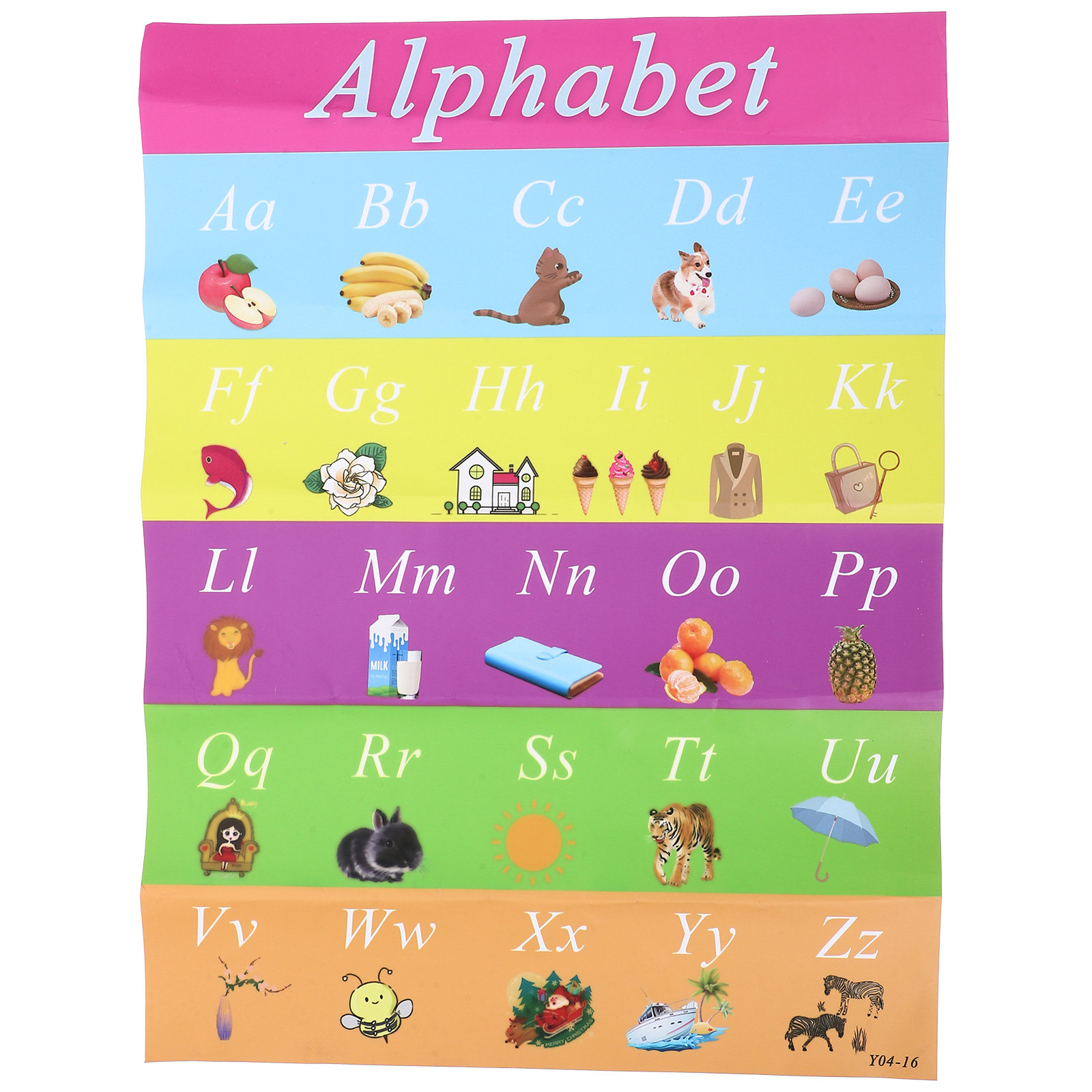 Self-Adhesive Kids Alphabet Ch - огляд і ціна Kids Education Charts