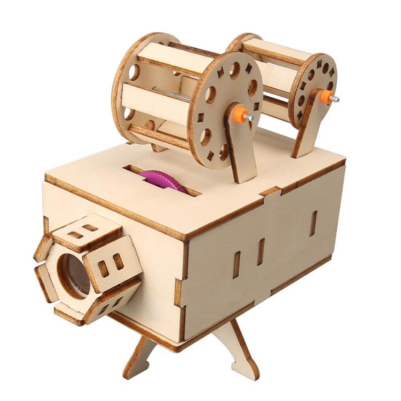 1 Set Wooden Film Projector DI - огляд і ціна Kids Education Film