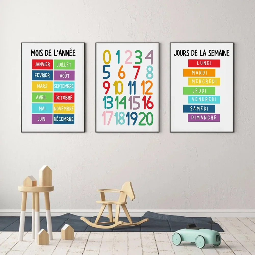 1PC  Playroom Wall Alphabet Nu - огляд і ціна Kids Education Number