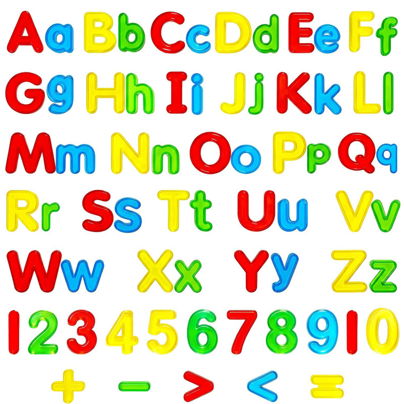 Transparent Letters And Number - огляд і ціна Kids Education Number