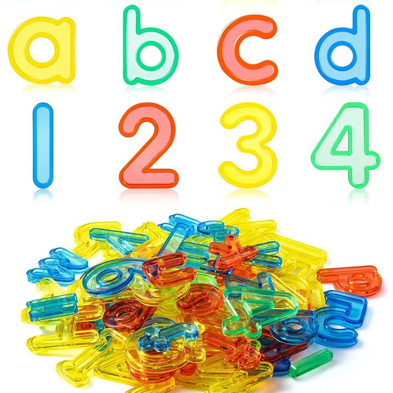 Transparent Letters And Number - огляд і ціна Kids Education Number