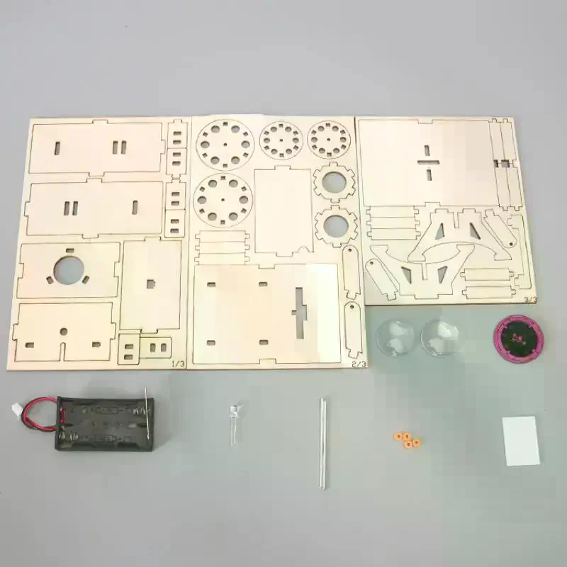 Wooden DIY Film Projector STEM - огляд і ціна Kids Education Film