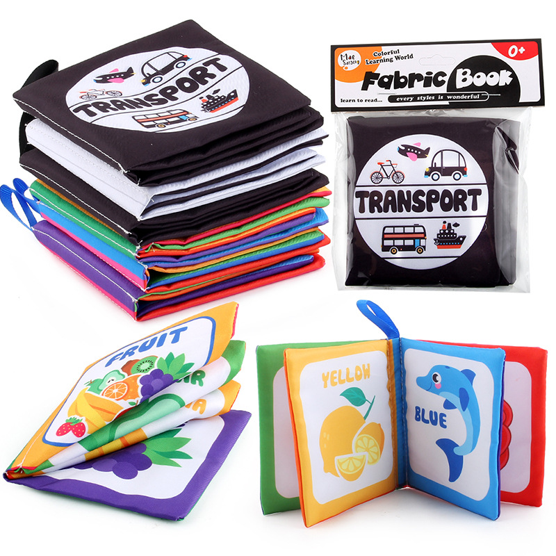 Baby Cloth Book for Newborns 0 - огляд і ціна Kids Education Book