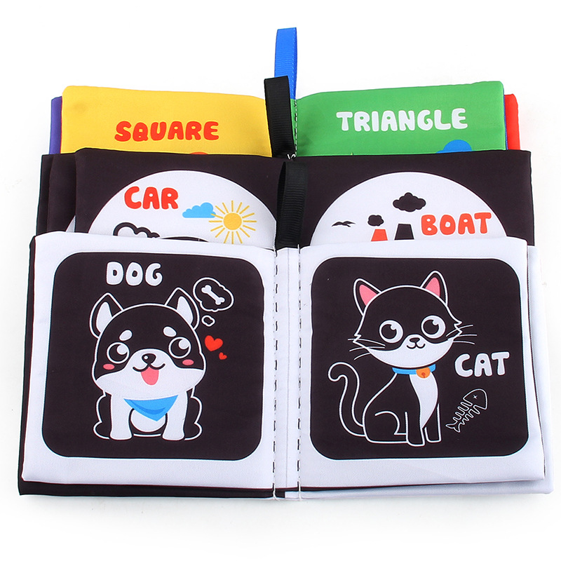 Baby Cloth Book for Newborns 0 - огляд і ціна Kids Education Book
