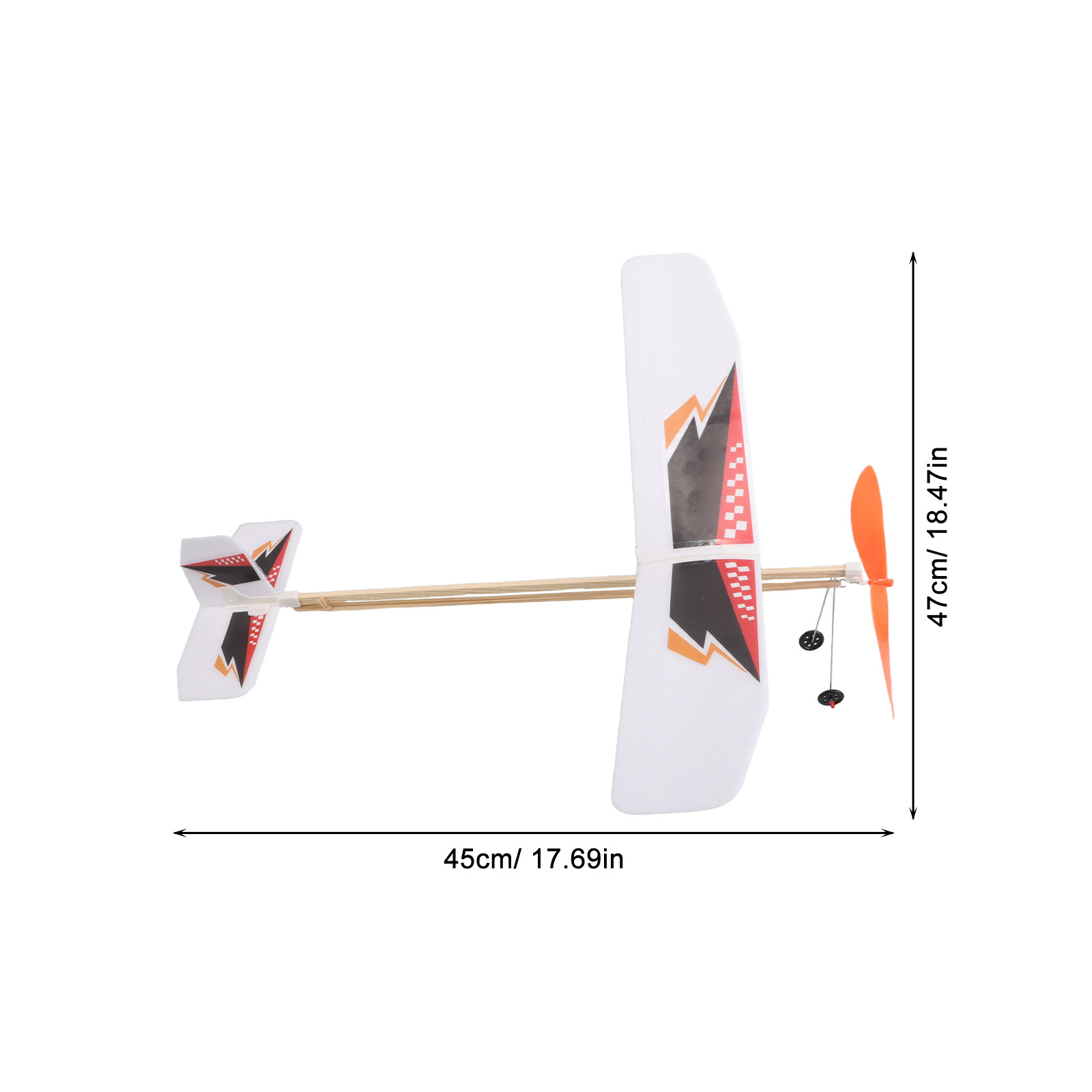 Foam Airplane Glider Kit Rubbe - огляд і ціна Kids Education Kit