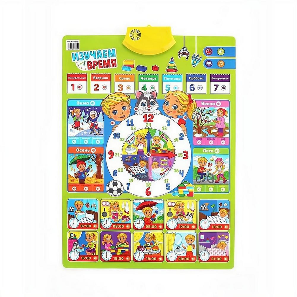 Russian Electronic Interactive - огляд і ціна Kids Education Charts