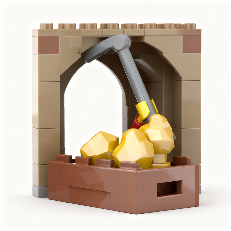 117pcs MOC City The Happy Mine - огляд і ціна Happy Kids Education