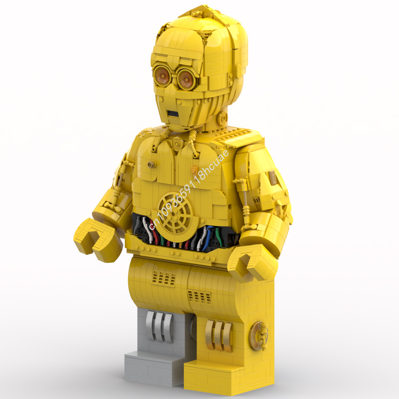 2545PCS MOC Star Battle C-3PO  - огляд і ціна Kids Education Film