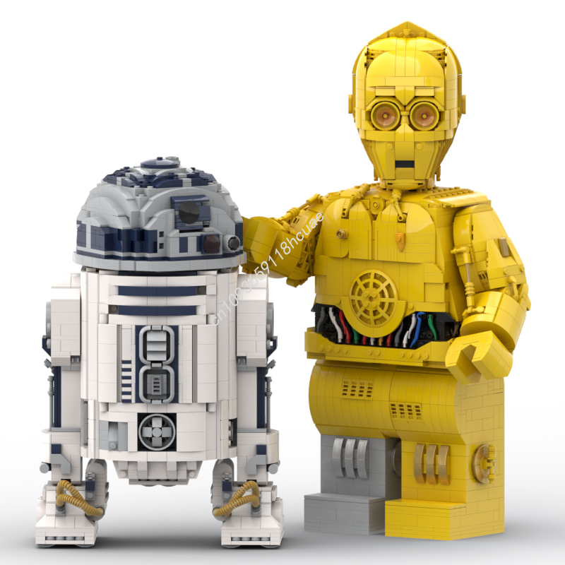 2545PCS MOC Star Battle C-3PO  - огляд і ціна Kids Education Film