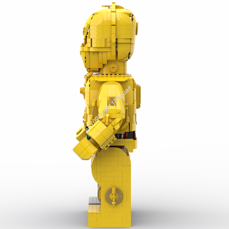 2545PCS MOC Star Battle C-3PO  - огляд і ціна Kids Education Film