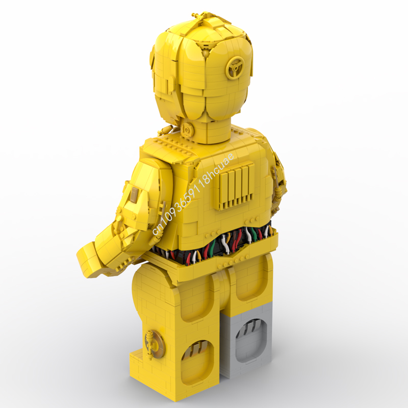 2545PCS MOC Star Battle C-3PO  - огляд і ціна Kids Education Film