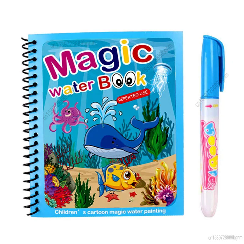 Cartoon Magic Water Painting C - огляд і ціна Kids Education Book