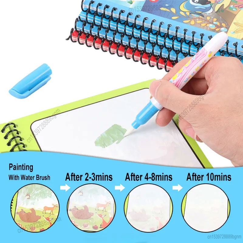 Cartoon Magic Water Painting C - огляд і ціна Kids Education Book