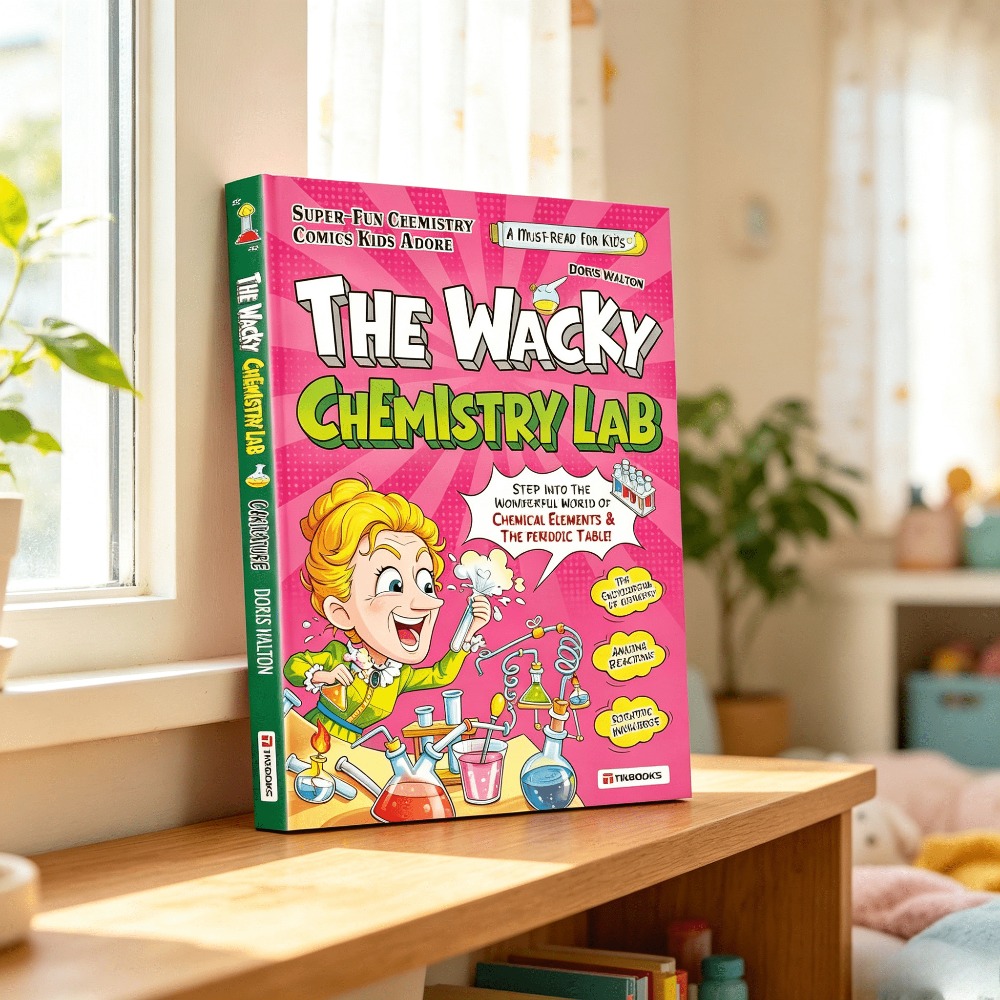 `The Wacky Chemistry Lab Engli - огляд і ціна Kids Education Book