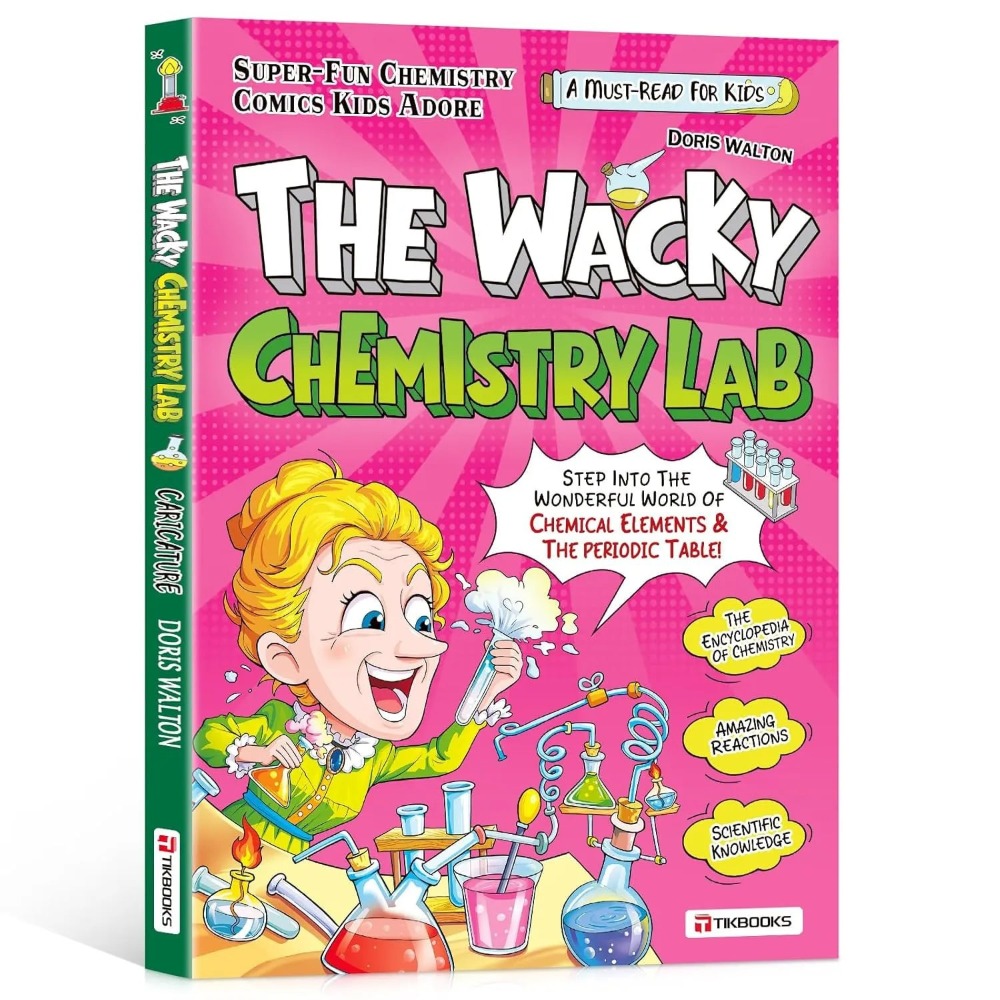 `The Wacky Chemistry Lab Engli - огляд і ціна Kids Education Book
