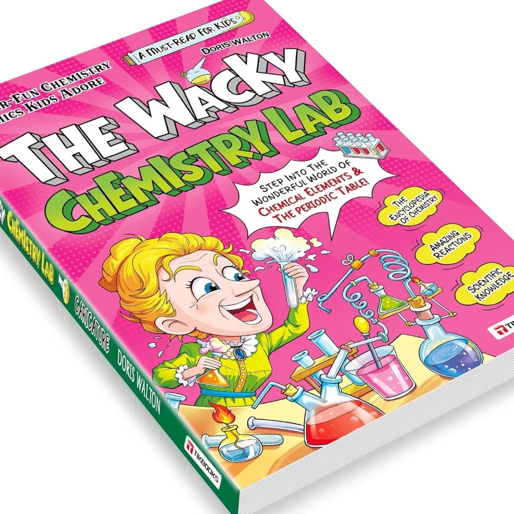 `The Wacky Chemistry Lab Engli - огляд і ціна Kids Education Book