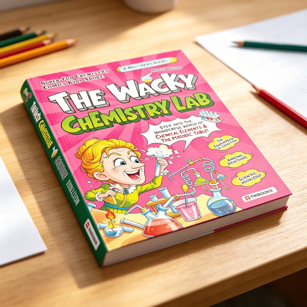`The Wacky Chemistry Lab Engli - огляд і ціна Kids Education Book