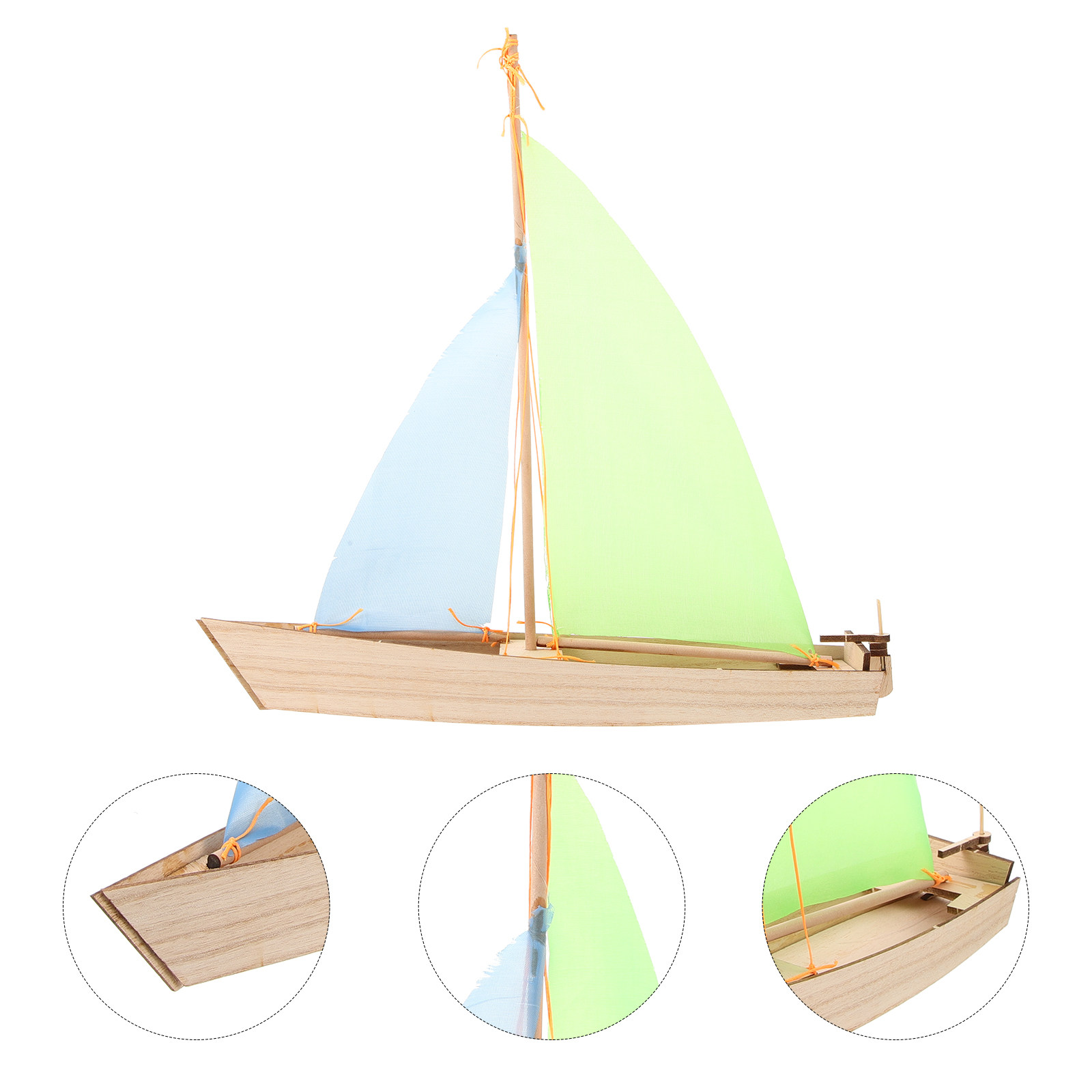 Wood Sailboat Assembly Kit DIY - огляд і ціна Kids Education Kit