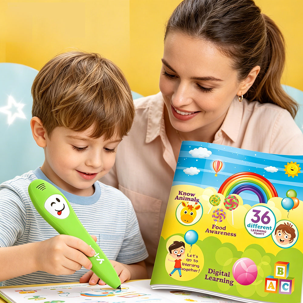 Q&A Talking Pen with Books, Le - огляд і ціна Kids Education Book