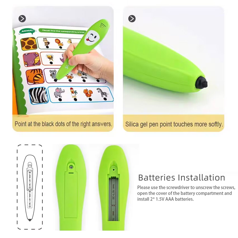 Q&A Talking Pen with Books, Le - огляд і ціна Kids Education Book