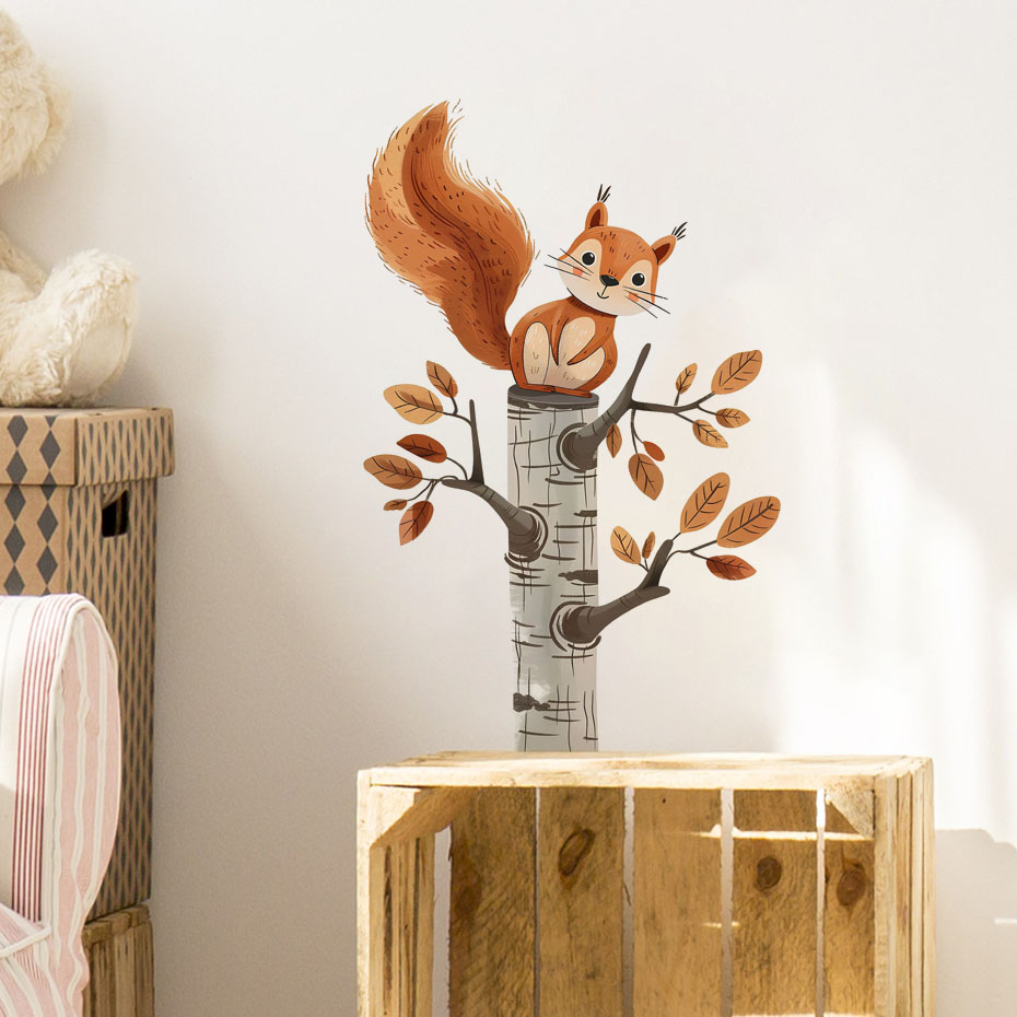 Cartoon Squirrel in a Tree Ani - огляд і ціна Kids Education Quotes