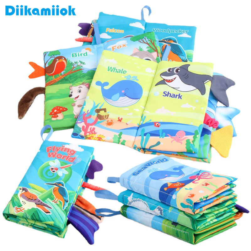 New Baby Cloth Books Visual an - огляд і ціна Kids Education Book