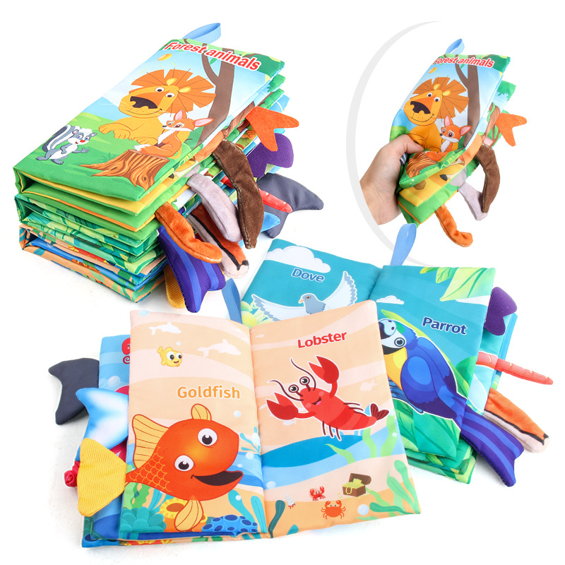 New Baby Cloth Books Visual an - огляд і ціна Kids Education Book