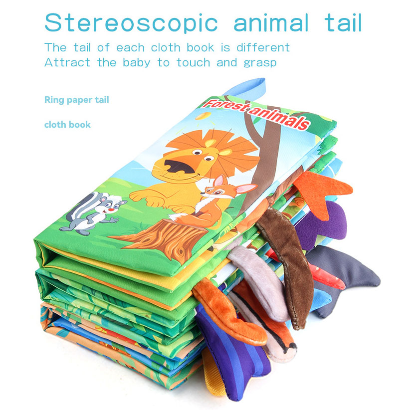 New Baby Cloth Books Visual an - огляд і ціна Kids Education Book