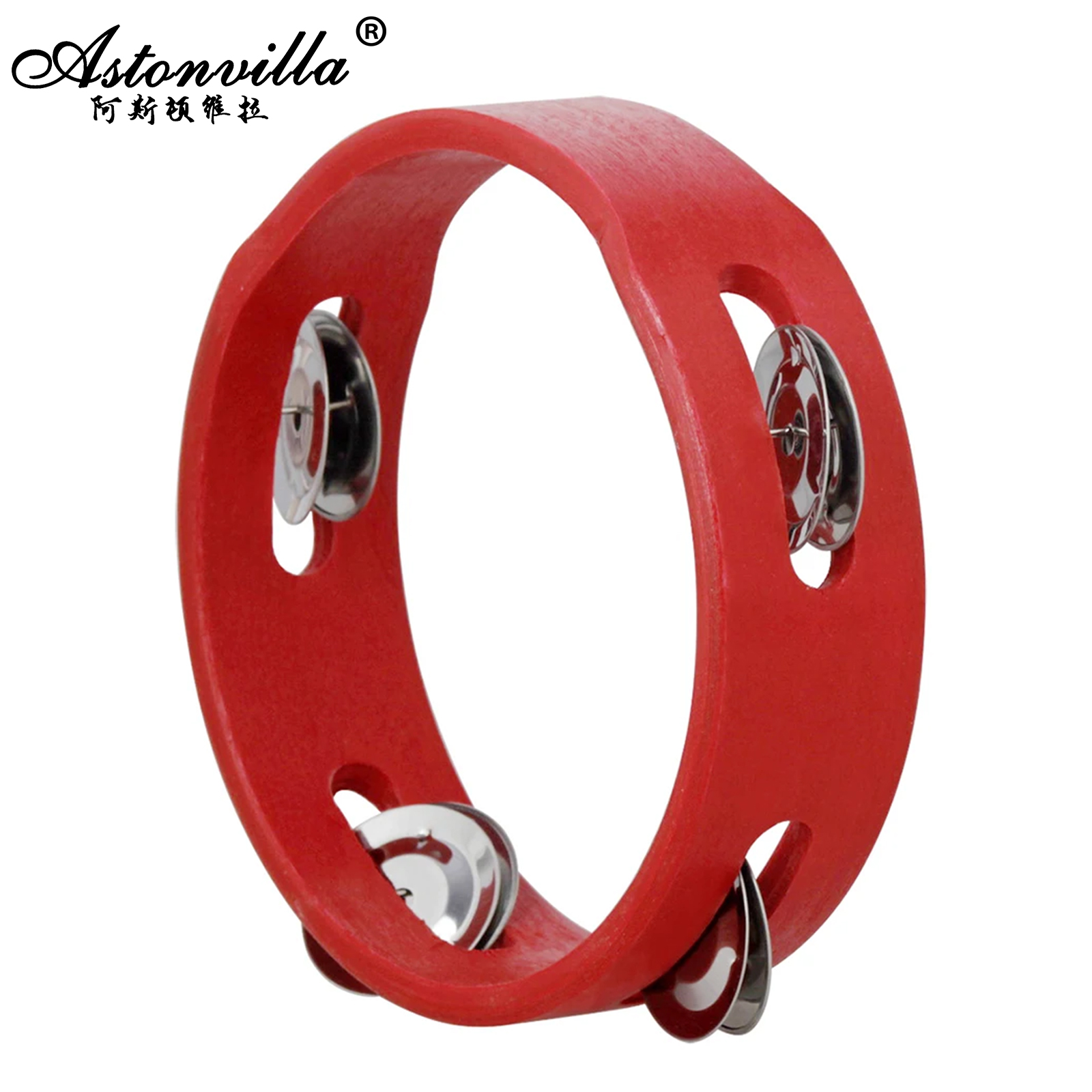 6 Inch Red Hand Ringing Bell P - огляд і ціна Kids Education Bell