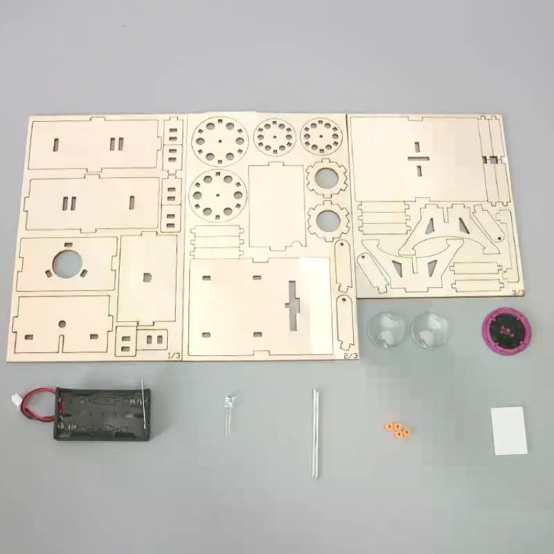 Wooden Film Projector DIY Scie - огляд і ціна Kids Education Film