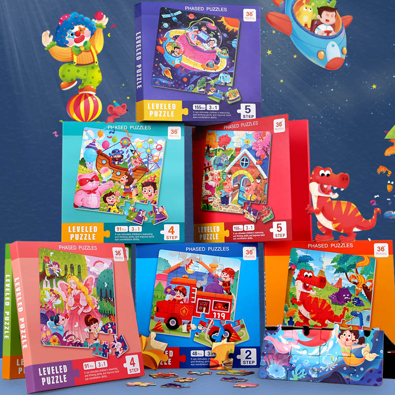 Kids Magnetic Wooden Puzzle Ca - огляд і ціна Kids Education Book