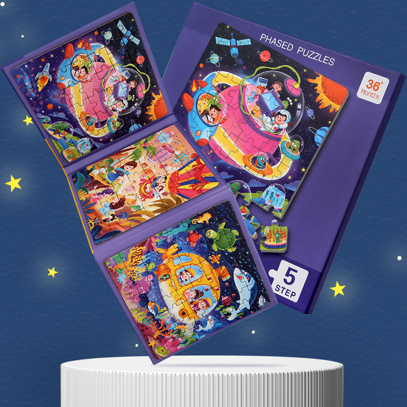 Kids Magnetic Wooden Puzzle Ca - огляд і ціна Kids Education Book
