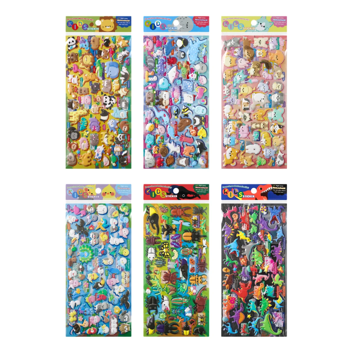 ot Sale 3D Kawaii Label Animal - огляд і ціна Kids Education Charts