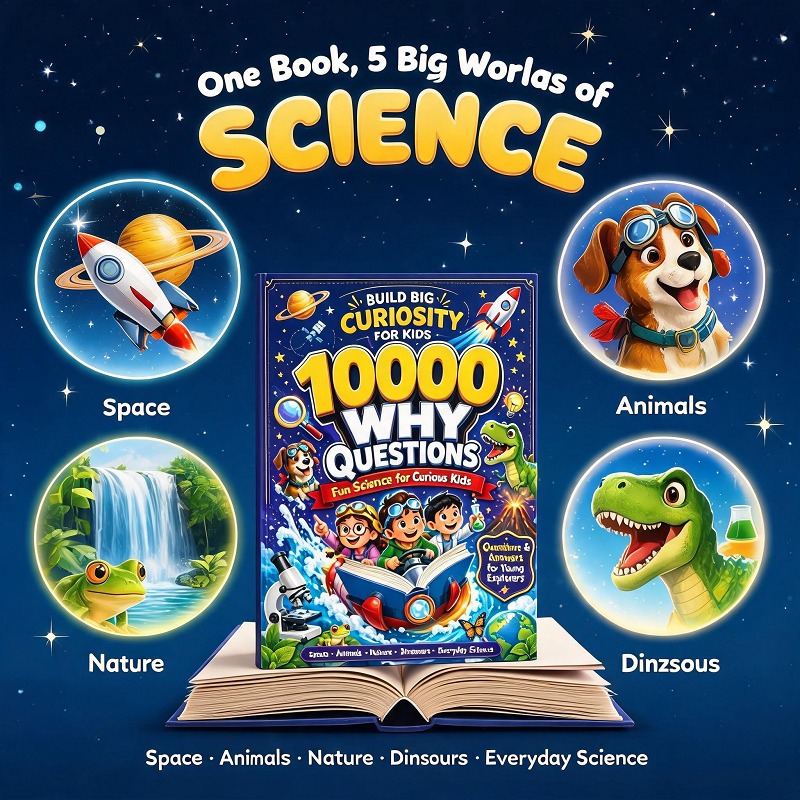 10000 Why Kids Science Encyclo - огляд і ціна Kids Education Book