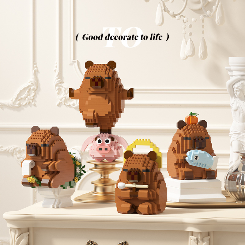 Happy Capybara Building Blocks - огляд і ціна Happy Kids Education
