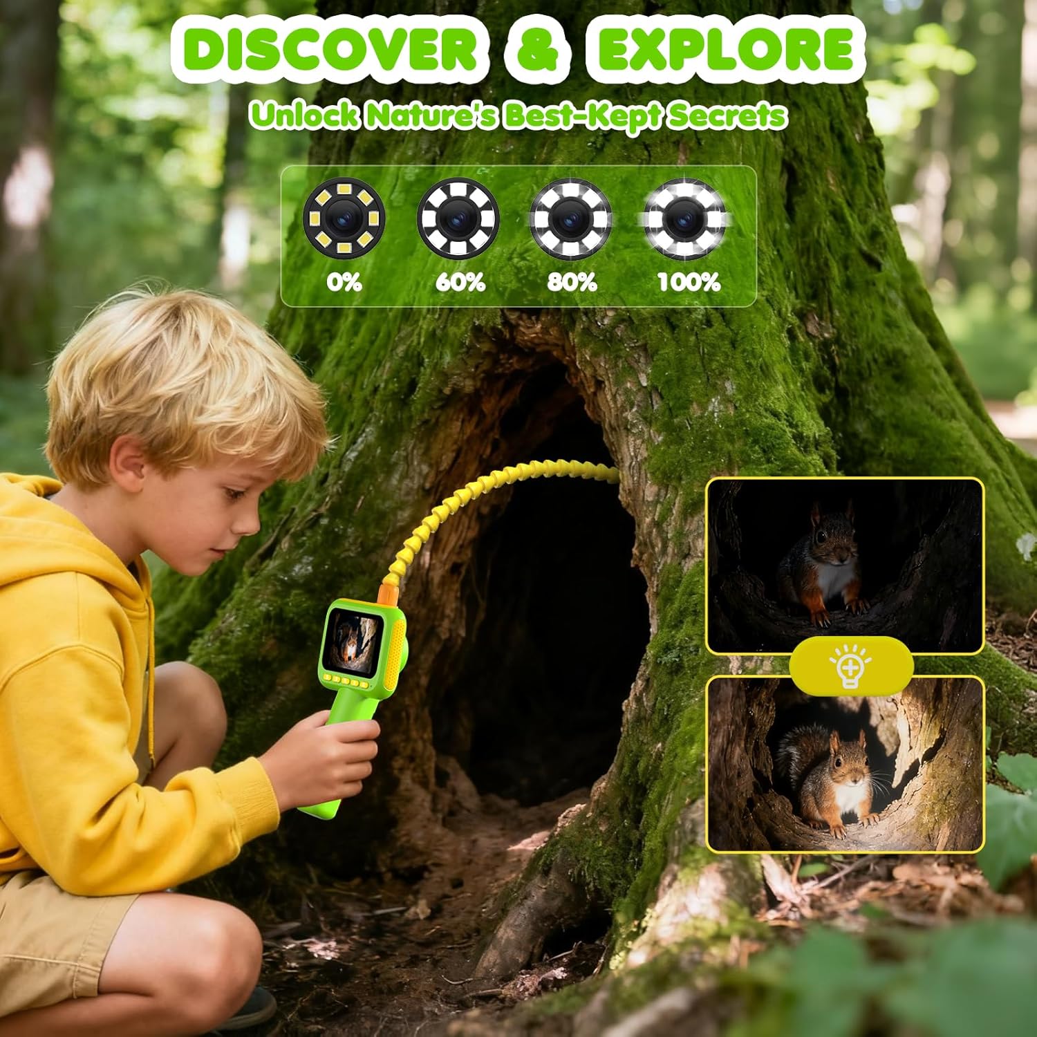 Endoscope for Kids, Borescope  - огляд і ціна Kids Education Kit
