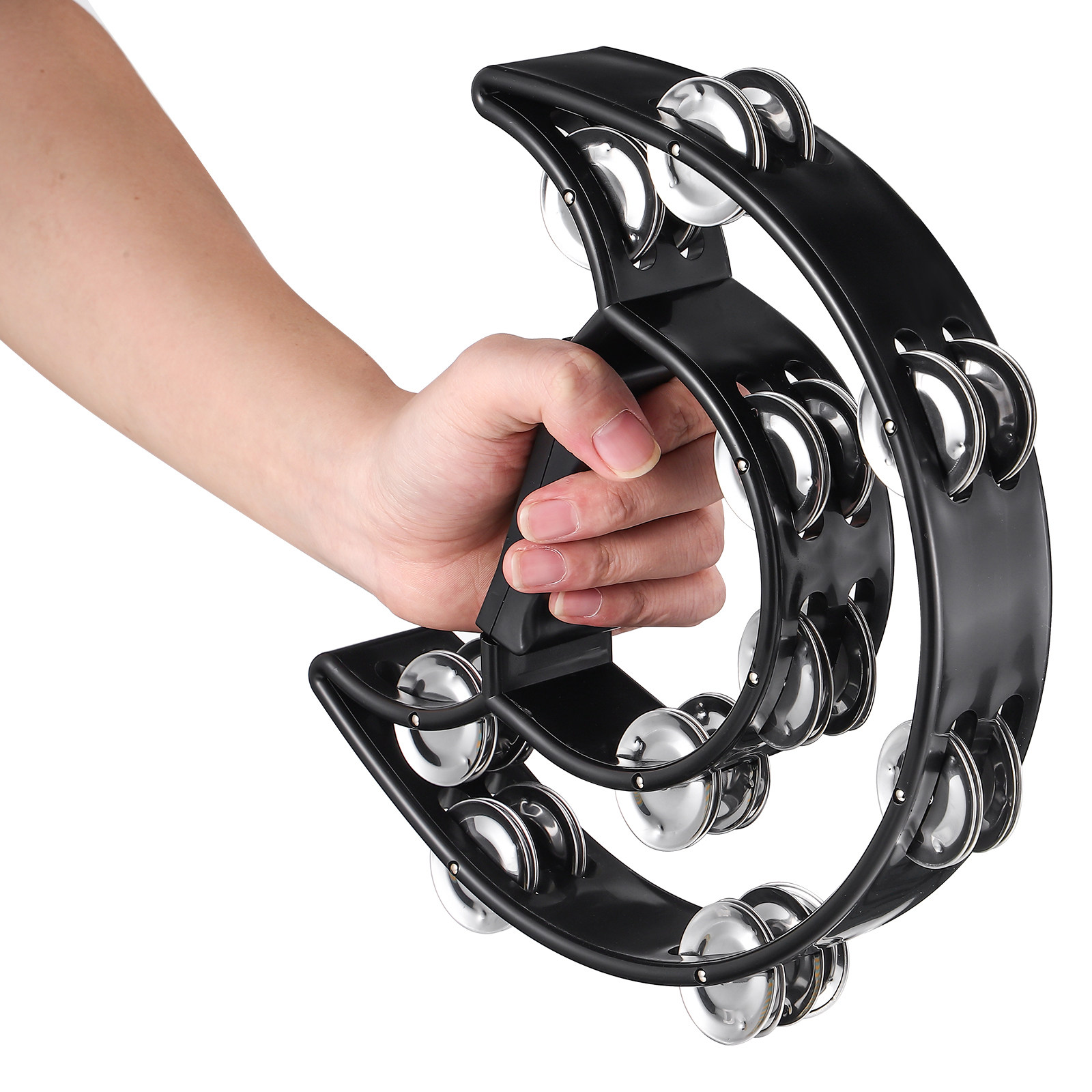 1Pcs Hand Bell Double Row Tamb - огляд і ціна Kids Education Bell