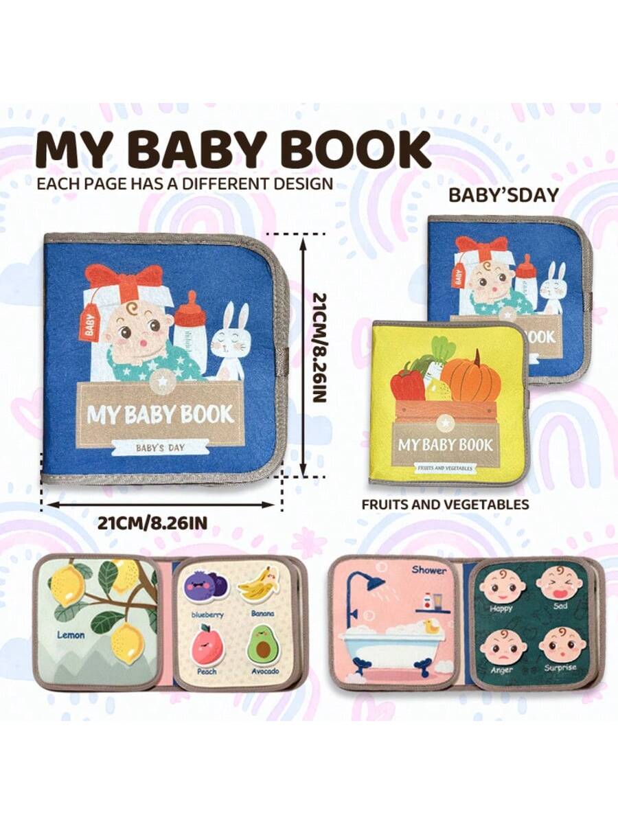 Montessori Baby Busy Book,Baby - огляд і ціна Kids Education Book