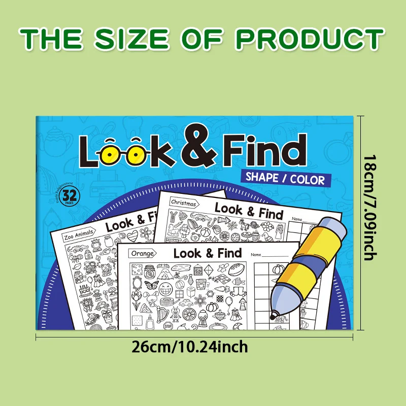 Children's Search Activity Boo - огляд і ціна Kids Education Book