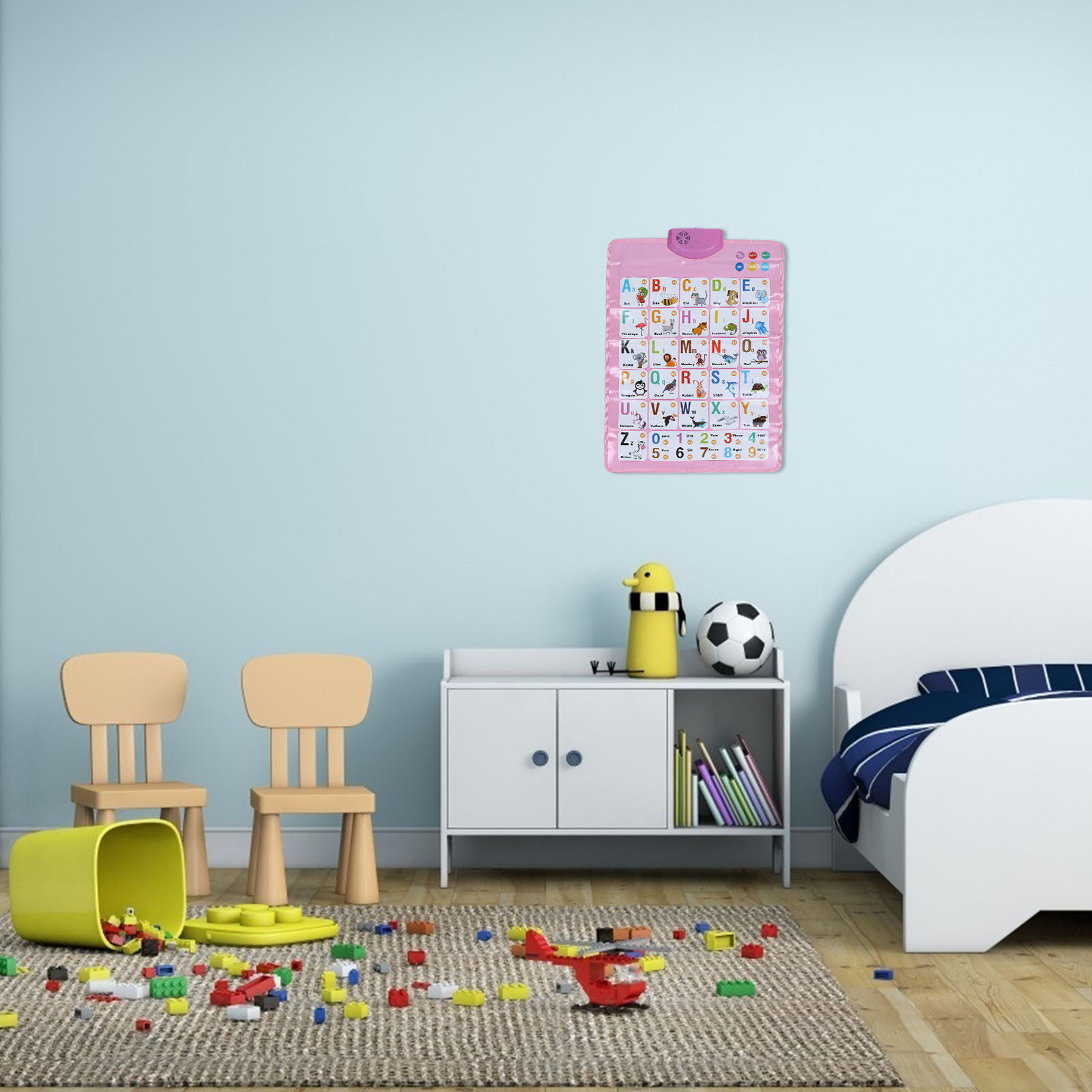 1Pcs Lightweight Rollable Engl - огляд і ціна Kids Education Charts