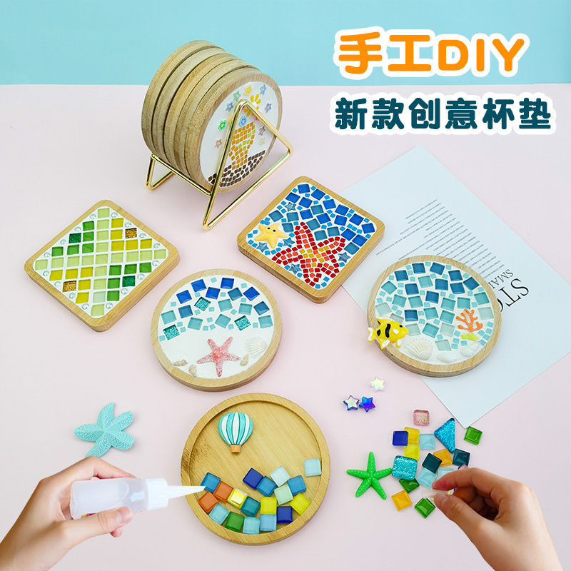 Mosaic Coaster DIY Handmade Ed - огляд і ціна Kids Education Kit