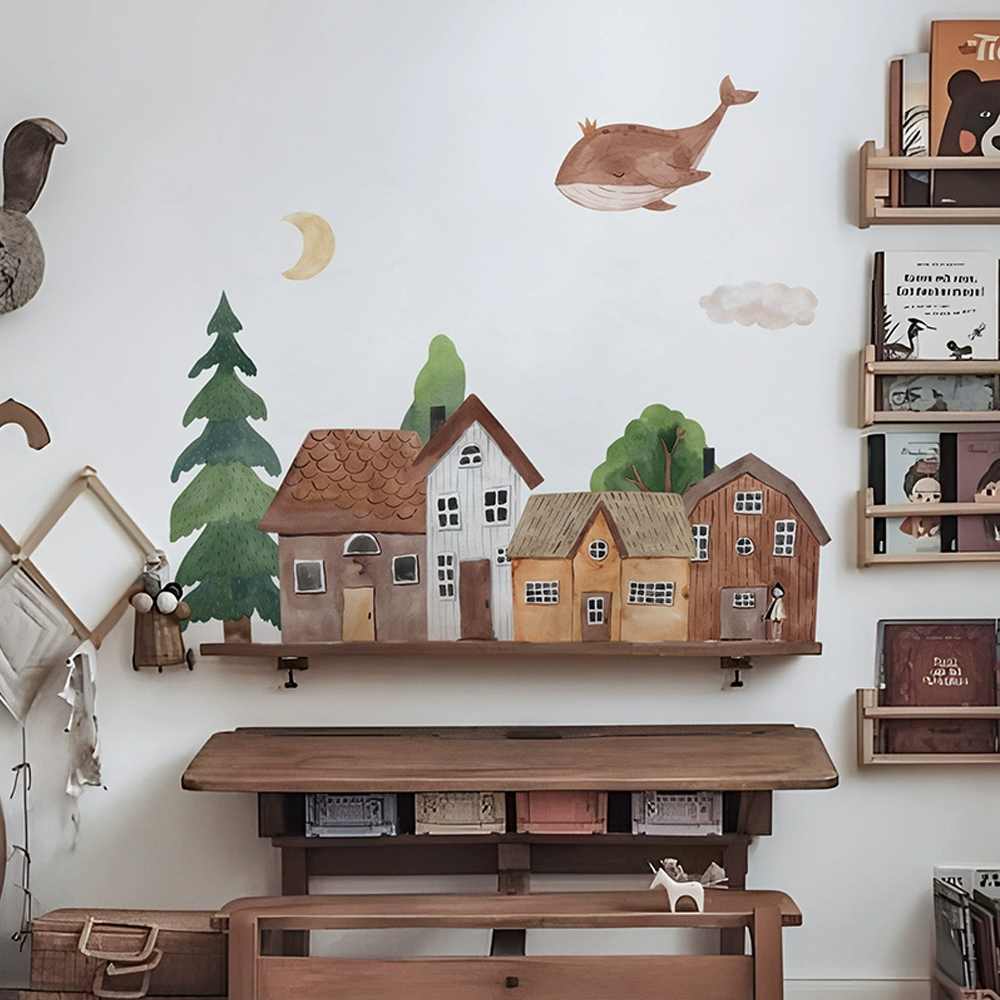Fabric Cartoon Forest Vintage  - огляд і ціна Kids Education Quotes