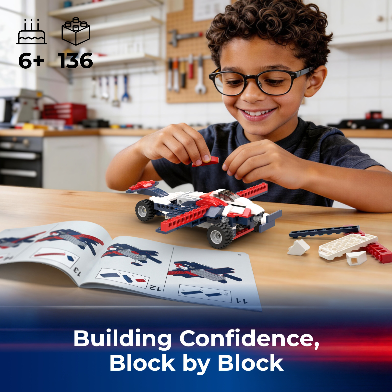 Apitor 8-in-1 STEM Building Bl - огляд і ціна Kids Education Kit