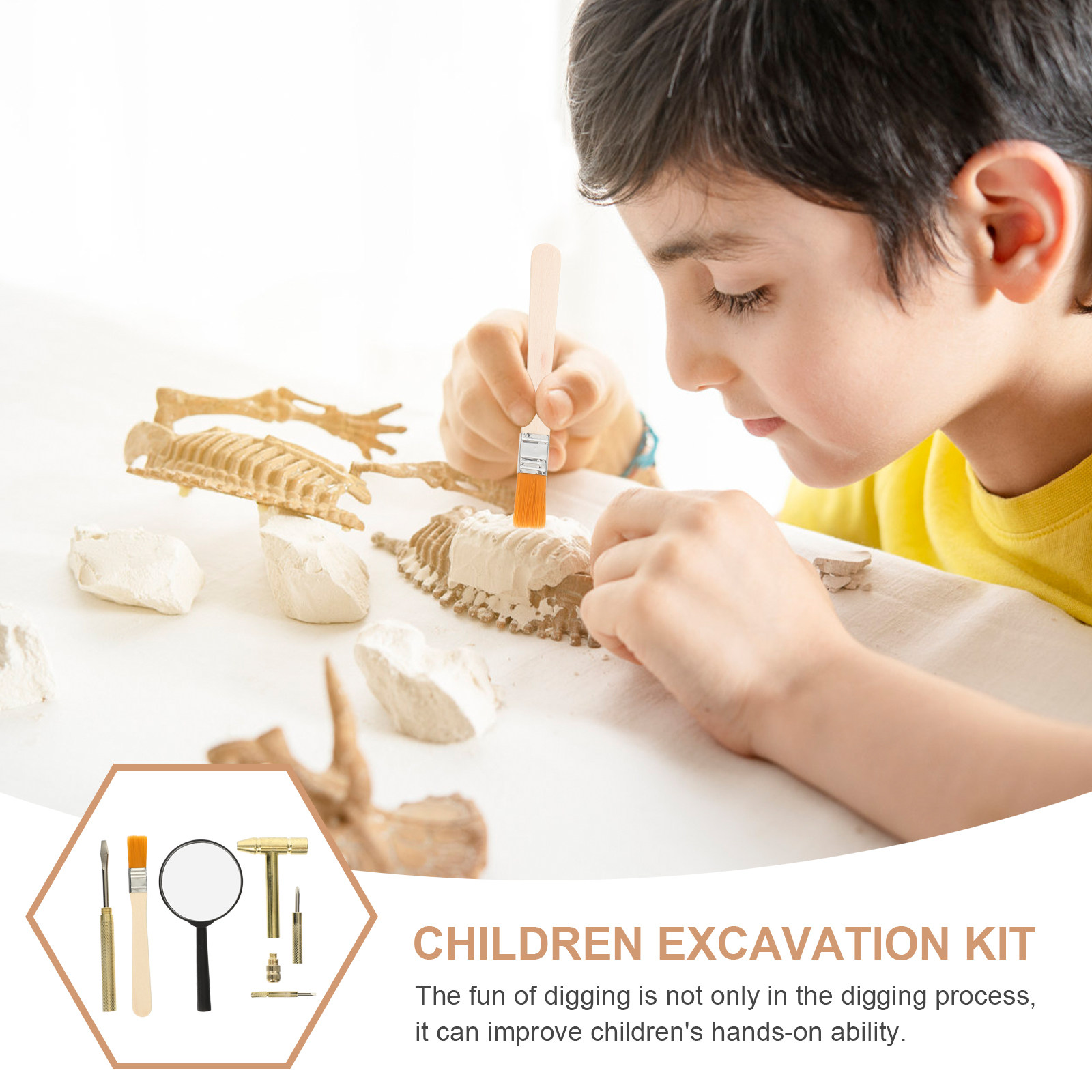 1Set Kid Excavation Tool Set S - огляд і ціна Kids Education Kit